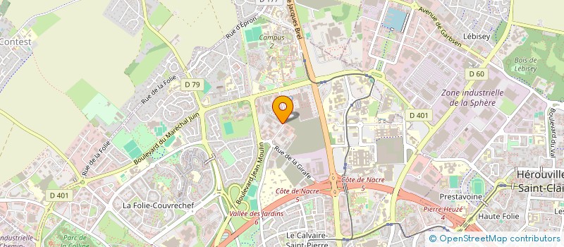 localisation de l'entreprise MONSIEUR NUUR GARAY IMAN à CAEN
