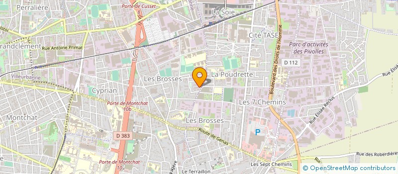 localisation de l'entreprise MONSIEUR NWARAS TOMA  CALUIRE-ET-CUIRE