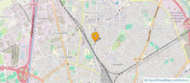 localisation de l'entreprise MONSIEUR NY-RIANA RAZAFINDRAKOTO  TOULOUSE