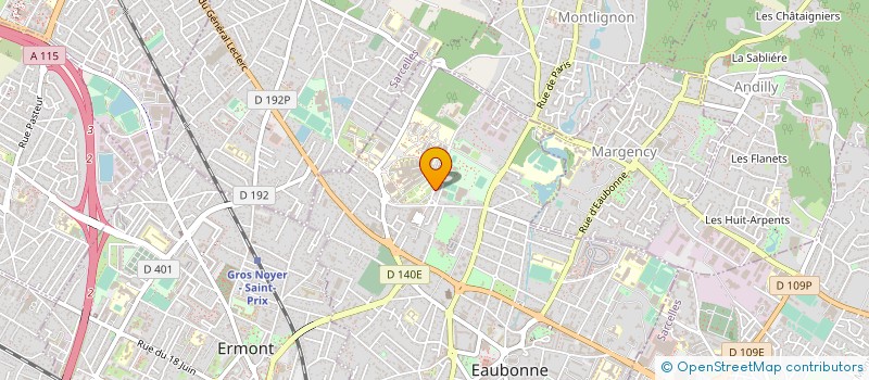 localisation de l'entreprise MONSIEUR NYA JULIEN KITENGE à EAUBONNE