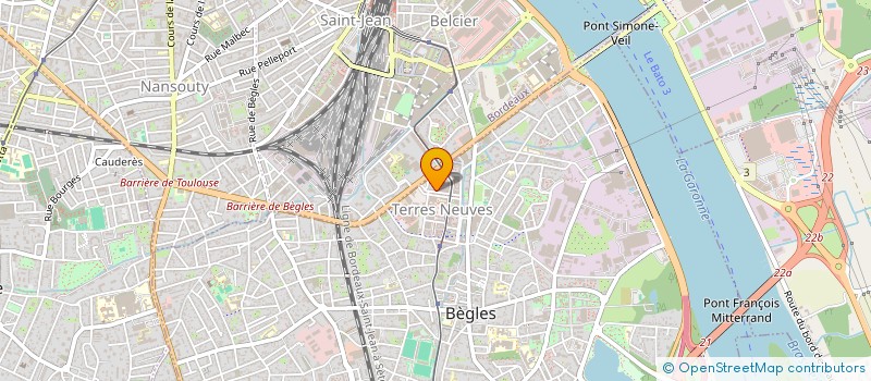 localisation de l'entreprise MONSIEUR NYCKOLA-MAXIMILIEN RAVENEAU à BEGLES