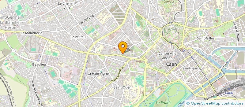 localisation de l'entreprise MONSIEUR NYIMA LERAY à CAEN