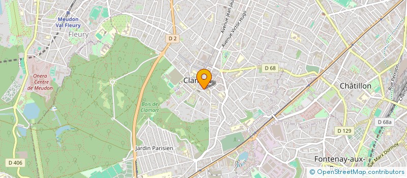 localisation de l'entreprise MONSIEUR NYL CARON à CLAMART