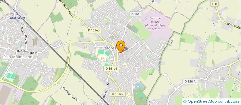 localisation de l'entreprise MONSIEUR NYLS NOEL  LEFOREST