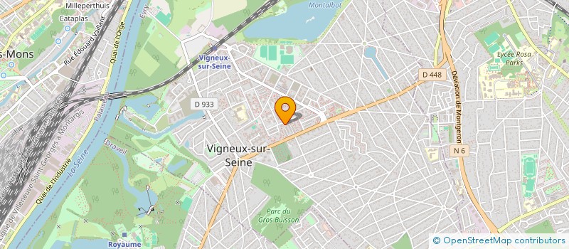 localisation de l'entreprise MONSIEUR NYLSON PALIN à VIGNEUX-SUR-SEINE