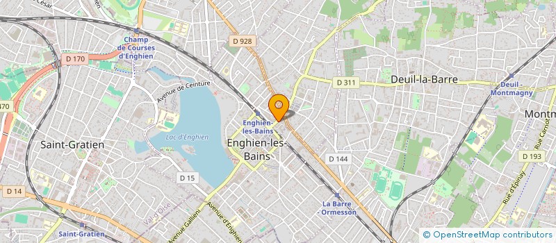 localisation de l'entreprise MONSIEUR NYMA AHMADNIA ROUDSARI  ENGHIEN-LES-BAINS