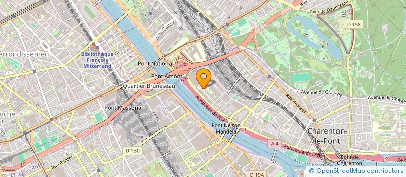 localisation de l'entreprise MONSIEUR NYMROD BENCHETRIT  CHARENTON-LE-PONT