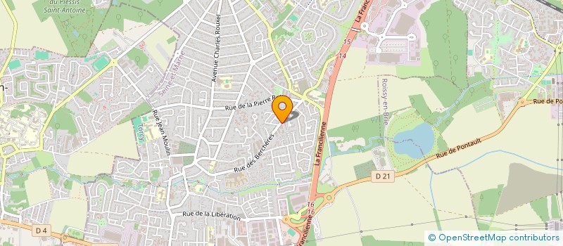 localisation de l'entreprise MONSIEUR O'BRIAN NIENAT  CHALIFERT