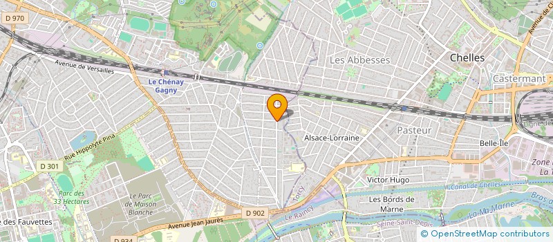 localisation de l'entreprise MONSIEUR O'BRYAN N'GATTA  GAGNY