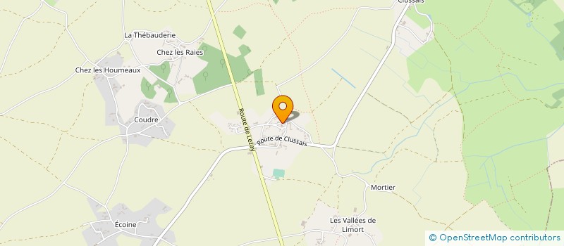 localisation de l'entreprise MONSIEUR O COMME TROIS POMMES  CLUSSAIS-LA-POMMERAIE