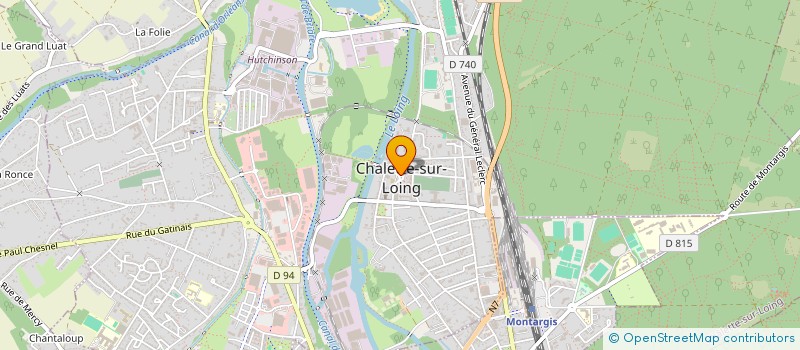 localisation de l'entreprise MONSIEUR OBAID KHAKSAR  CHALETTE-SUR-LOING