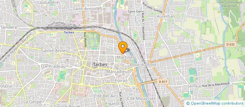 localisation de l'entreprise MONSIEUR OBAIDAHMAD TARAKHAIL  TARBES