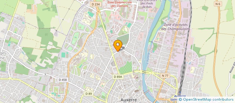 localisation de l'entreprise MONSIEUR OBAIDULLAH AHMADI à AUXERRE