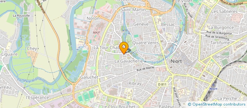 localisation de l'entreprise MONSIEUR OBAIDULLAH AMIRI à NIORT