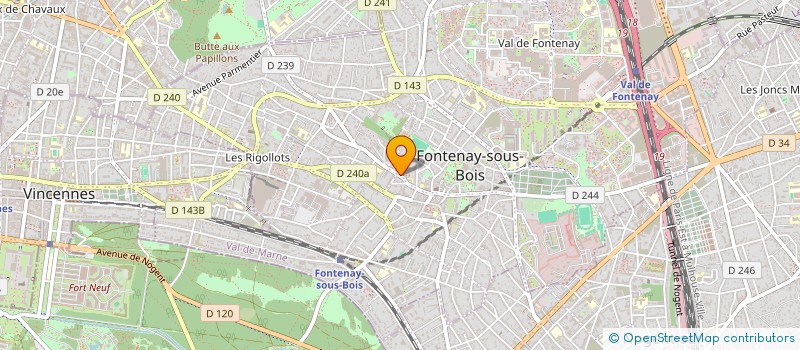 localisation de l'entreprise MONSIEUR OBAIDULLAH MAYAR à FONTENAY-SOUS-BOIS