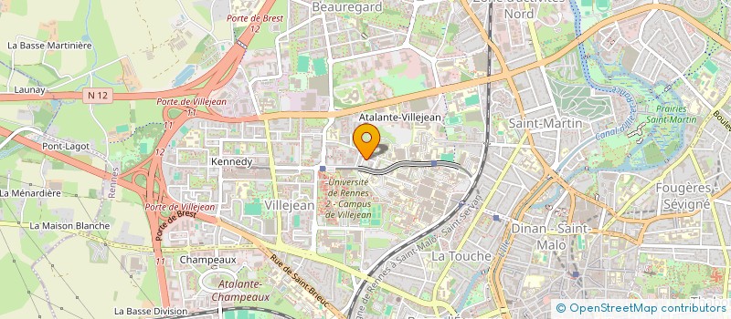 localisation de l'entreprise MONSIEUR OBAIDULLAH OMARI  RENNES