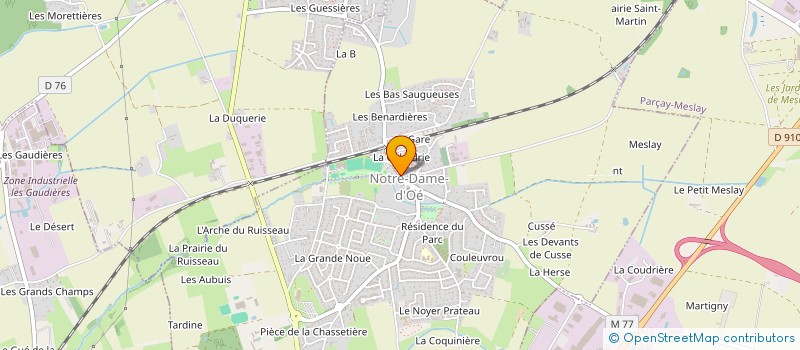 localisation de l'entreprise MONSIEUR OBAIDULLAH SHAHZADA  NOTRE-DAME-D'OE