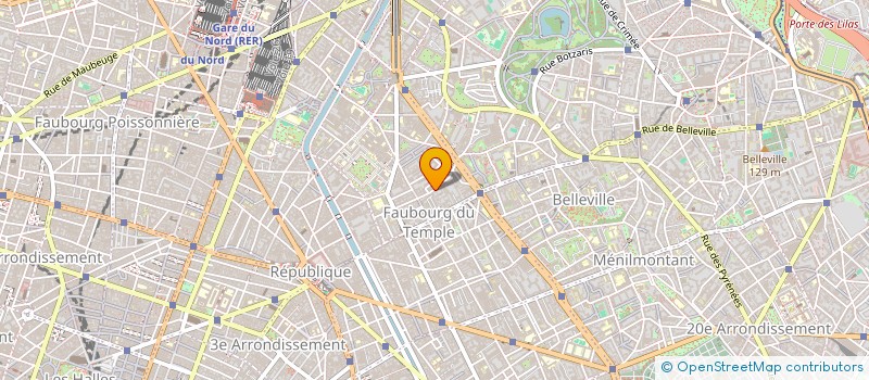 localisation de l'entreprise MONSIEUR OBAIDULLAH WAFA  PARIS