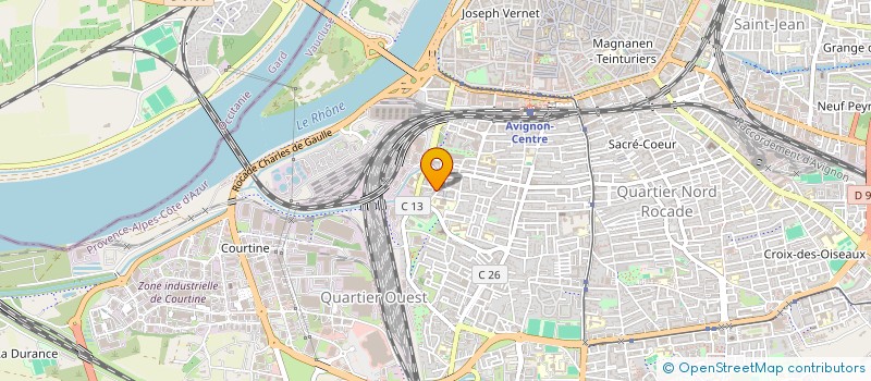 localisation de l'entreprise MONSIEUR OBAIDULRAHMAN HUSAINKHAIL  AVIGNON