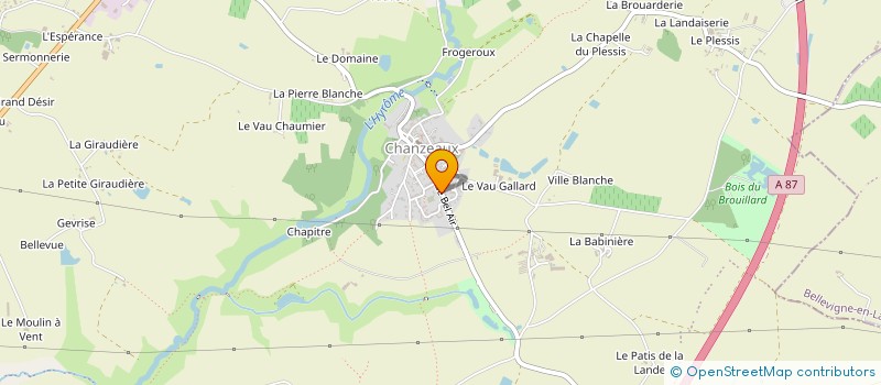 localisation de l'entreprise MONSIEUR OBAONRIN ALAWO-TADJOU DINE  CHEMILLE-EN-ANJOU