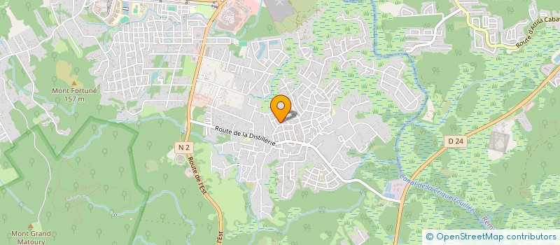 localisation de l'entreprise MONSIEUR OBED BELJOUR  MATOURY