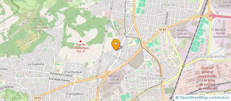 localisation de l'entreprise MONSIEUR OBEIDELLAH ZAGHAR  CLERMONT-FERRAND