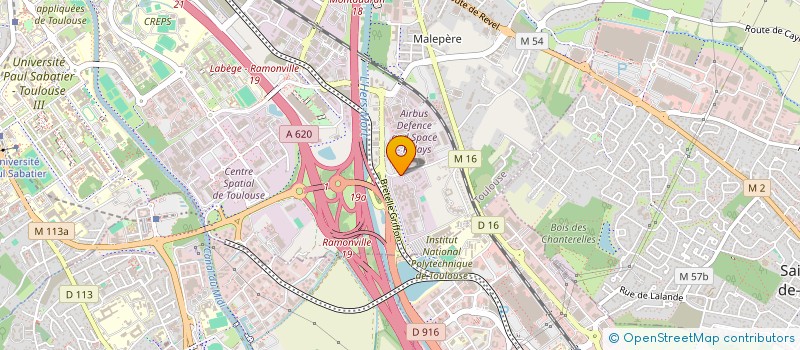 localisation de l'entreprise MONSIEUR OBEIDULLAH POPALZAI à TOULOUSE