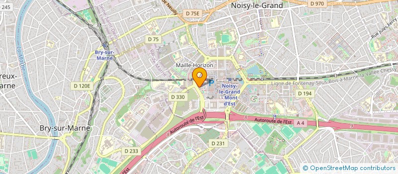 localisation de l'entreprise MONSIEUR OBERLAIN NTEUKAM TEUGUIA  NOISY-LE-GRAND