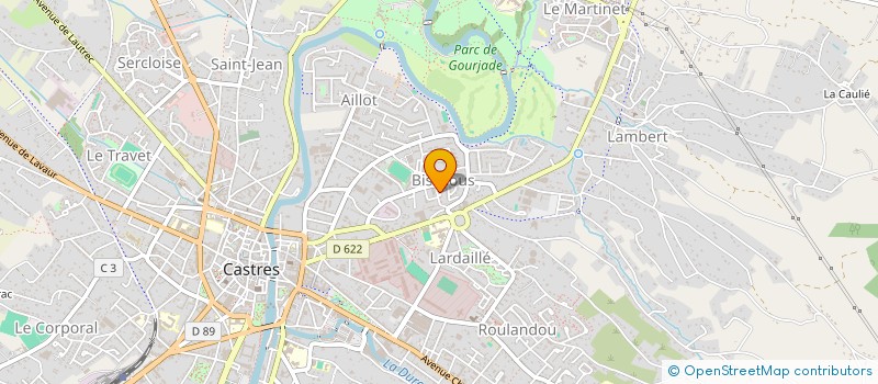 localisation de l'entreprise MONSIEUR OBEYE FALL à CASTRES