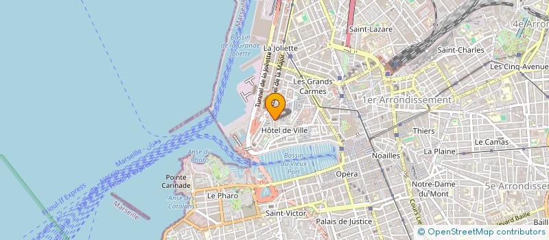 localisation de l'entreprise MONSIEUR OBINNA UZOECHI  MARSEILLE