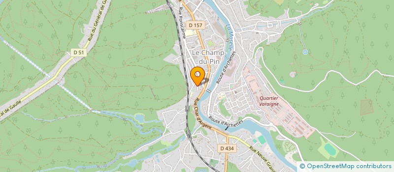 localisation de l'entreprise MONSIEUR OBYDA ALOUSI  EPINAL