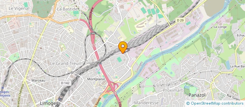 localisation de l'entreprise MONSIEUR OCAL YILDIRIM à LIMOGES