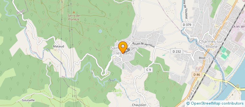 localisation de l'entreprise MONSIEUR OCEAN ZAKRY  SAINT-GEORGES-LES-BAINS