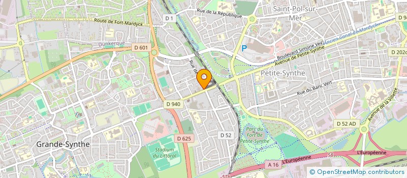 localisation de l'entreprise MONSIEUR OCIAN ALLAIN à DUNKERQUE