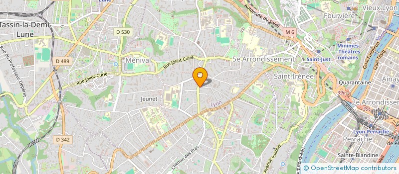 localisation de l'entreprise MONSIEUR OCTAVE BOTHIER  LYON