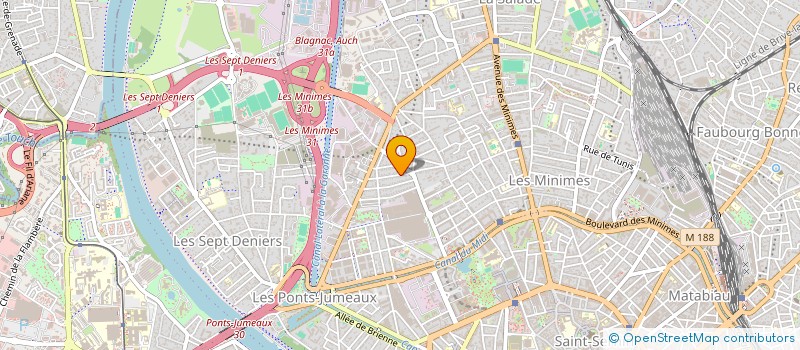 localisation de l'entreprise MONSIEUR OCTAVE FELTRIN à TOULOUSE