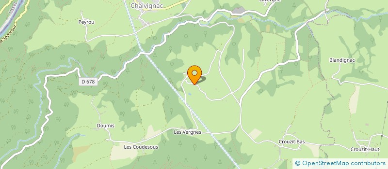 localisation de l'entreprise MONSIEUR OCTAVE GENDRE à CHALVIGNAC