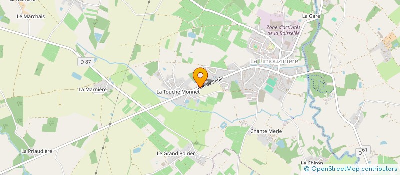 localisation de l'entreprise MONSIEUR OCTAVE GRASSET à SAINT-PHILBERT-DE-GRAND-LIEU