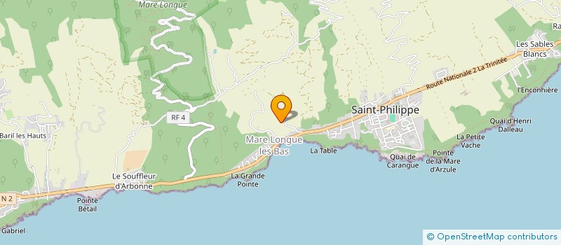localisation de l'entreprise MONSIEUR OCTAVE GRONDIN à SAINT-PHILIPPE