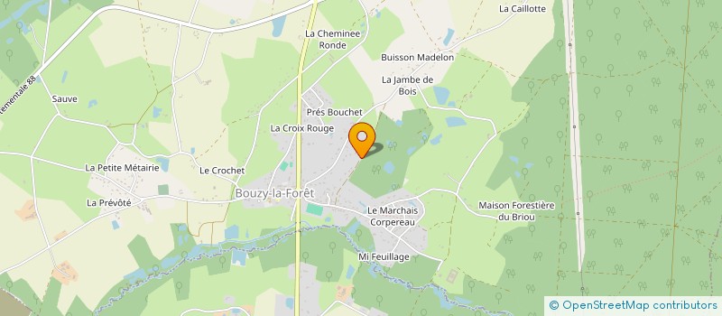 localisation de l'entreprise MONSIEUR OCTAVE PICADO à BOUZY-LA-FORET