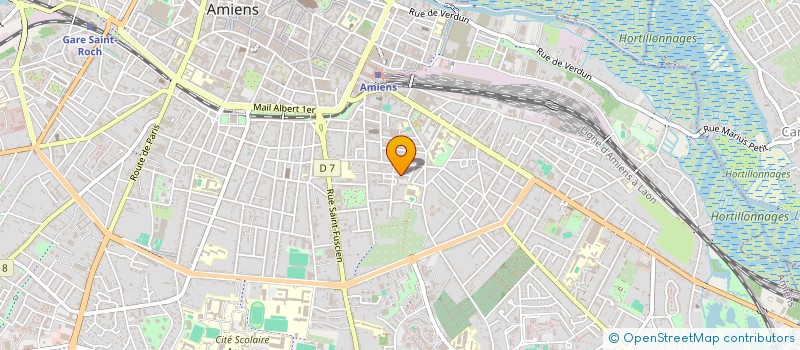 localisation de l'entreprise MONSIEUR OCTAVE PLATERIER  AMIENS