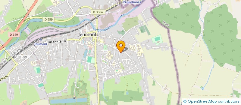 localisation de l'entreprise MONSIEUR OCTAVIAN-FLAVIUS RADUCANU  JEUMONT