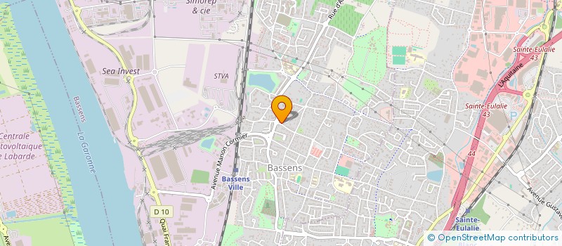 localisation de l'entreprise MONSIEUR OCTAVIAN GUNE  BASSENS