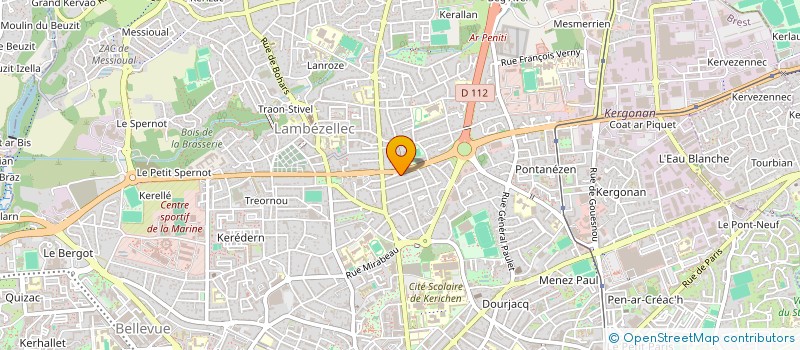 localisation de l'entreprise MONSIEUR OCTAVIAN RITA  BREST
