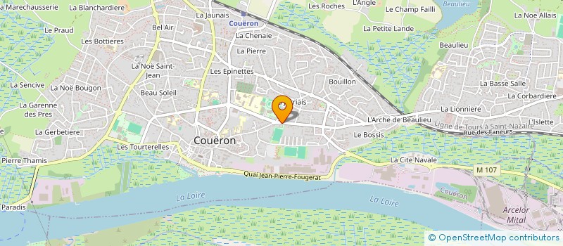 localisation de l'entreprise MONSIEUR OCTAVIAN ROSIAN à COUERON