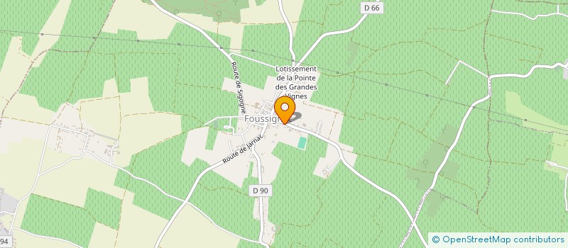 localisation de l'entreprise MONSIEUR OCTAVIEN DOLIMONT à FOUSSIGNAC