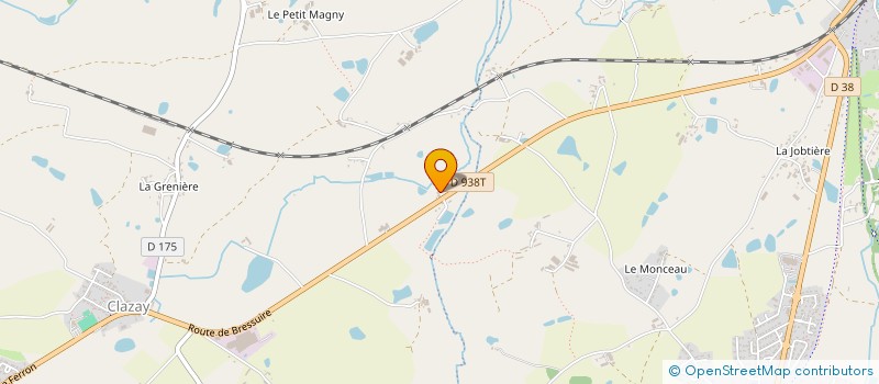 localisation de l'entreprise MONSIEUR OCTAVIEN FERCHAUD  BRESSUIRE