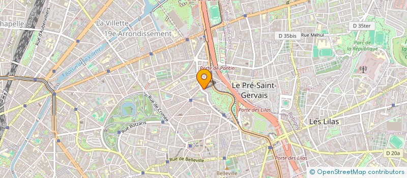 localisation de l'entreprise MONSIEUR ODAIR GOMEZ ARANGO  PARIS