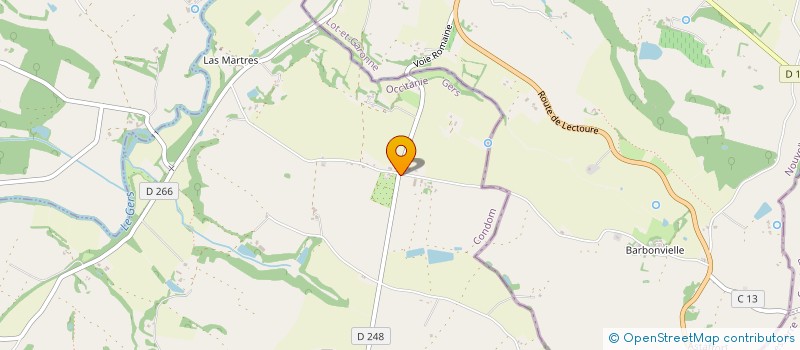 localisation de l'entreprise MONSIEUR ODE SARRAU  SEMPESSERRE