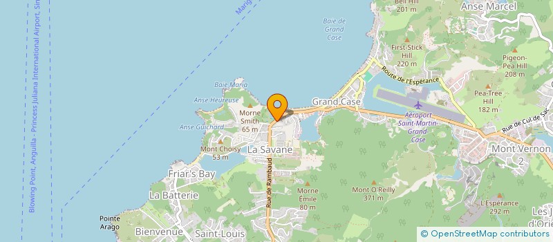 localisation de l'entreprise MONSIEUR ODETTE DELANNAY  SAINT MARTIN